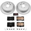 Load image into Gallery viewer, PowerStop Rear Z17 Geomet Coated Brake Kit fits 2010-2015 Lexus RX350 / 2010-2015 Lexus RX450H / 2014-2019 Toyota Highland...