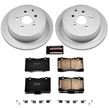 Load image into Gallery viewer, PowerStop Rear Z17 Geomet Coated Brake Kit fits 2010-2015 Lexus RX350 / 2010-2015 Lexus RX450H / 2014-2019 Toyota Highland...