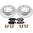Load image into Gallery viewer, PowerStop Rear Z17 Geomet Coated Brake Kit fits 2010-2018 Hyundai Santa Fe / 2011 2012 2014 2015 Kia Sorento / 2011-2015 K...