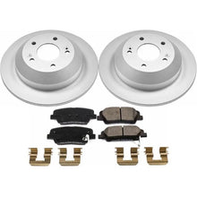 Load image into Gallery viewer, PowerStop Rear Z17 Geomet Coated Brake Kit fits 2010-2018 Hyundai Santa Fe / 2011 2012 2014 2015 Kia Sorento / 2011-2015 K...