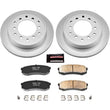 Load image into Gallery viewer, PowerStop Rear Z17 Geomet Coated Brake Kit fits 2010-2023 Lexus GX460 / 2015-2024 Toyota 4RUNNER / 2010-2024 Toyota 4RUNNE...