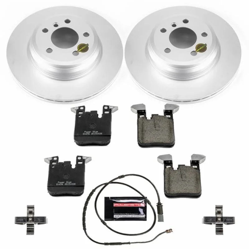 PowerStop Rear Z17 Geomet Coated Brake Kit fits 2017-2019 Buick LaCrosse / 2018 Buick Regal Sportback / 2018-2020 Buick Re...