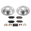 Load image into Gallery viewer, PowerStop Rear Z23 Brake Kit fits 2010-2018 Hyundai Santa Fe / 2011 2012 2014 2015 Kia Sorento / 2011-2015 Kia Sorento EX - Main Product Vi...