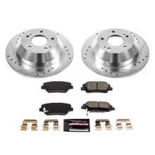 Load image into Gallery viewer, PowerStop Rear Z23 Brake Kit fits 2010-2018 Hyundai Santa Fe / 2011 2012 2014 2015 Kia Sorento / 2011-2015 Kia Sorento EX - Main Product Vi...
