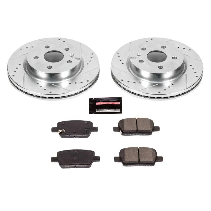 PowerStop Rear Z23 Brake Kit fits 2016-2018 Cadillac CT6 / 2016-2019 Cadillac CT6 Luxury / 2017-2018 Cadillac CT6 Plug-In ...