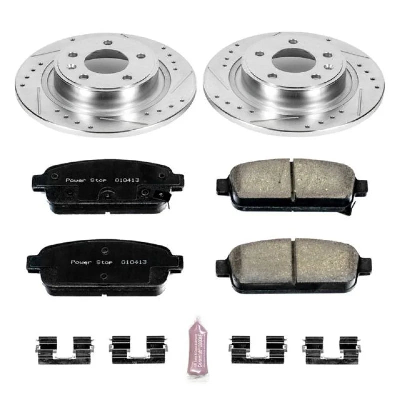 PowerStop Rear Z23 Brake Kit fits 2016-2019 Buick Cascada / 2012-2017 Buick Verano / 2012-2016 Buick Verano Convenience / ...