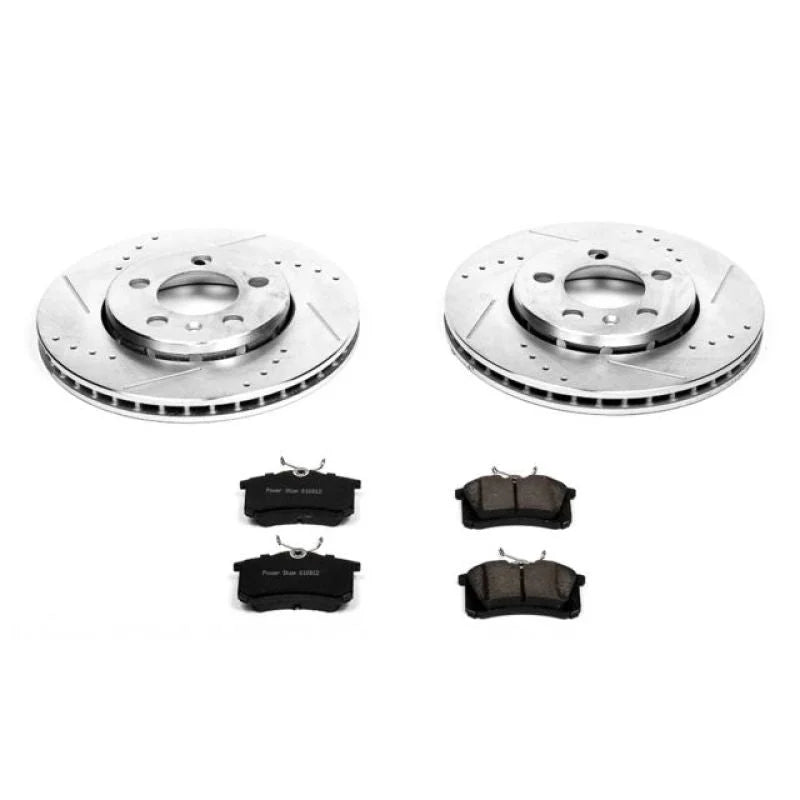 PowerStop Rear Z23 Brake Kit fits Audi TT / 2000-2006 Audi TT Quattro / 2002-2004 Volkswagen Golf GTI / 2004 2005 Volkswag...