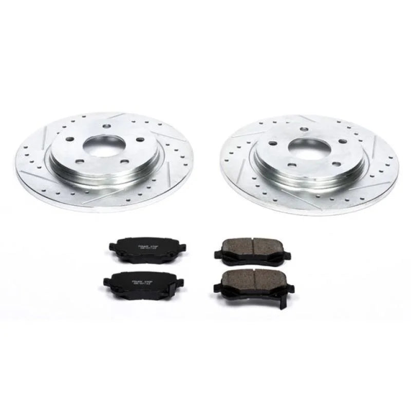 PowerStop Rear Z23 Brake Kit fits Chrysler Town / 2008-2012 Chrysler Town & / 2008-2011 Dodge Grand Caravan / 2010 2012 Do...