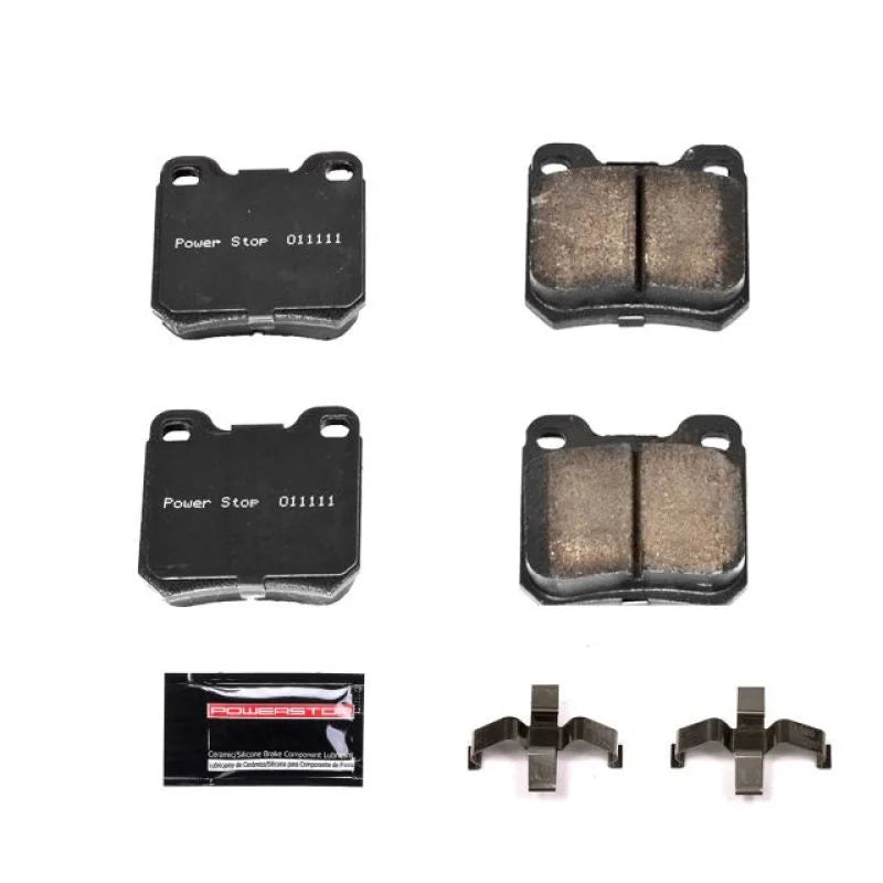 PowerStop Rear Z23 Brake Pads w/Hardware fits 1997-2001 Cadillac Catera / 1999-2001 Cadillac Catera SPORT / 1999-2001 Saab...