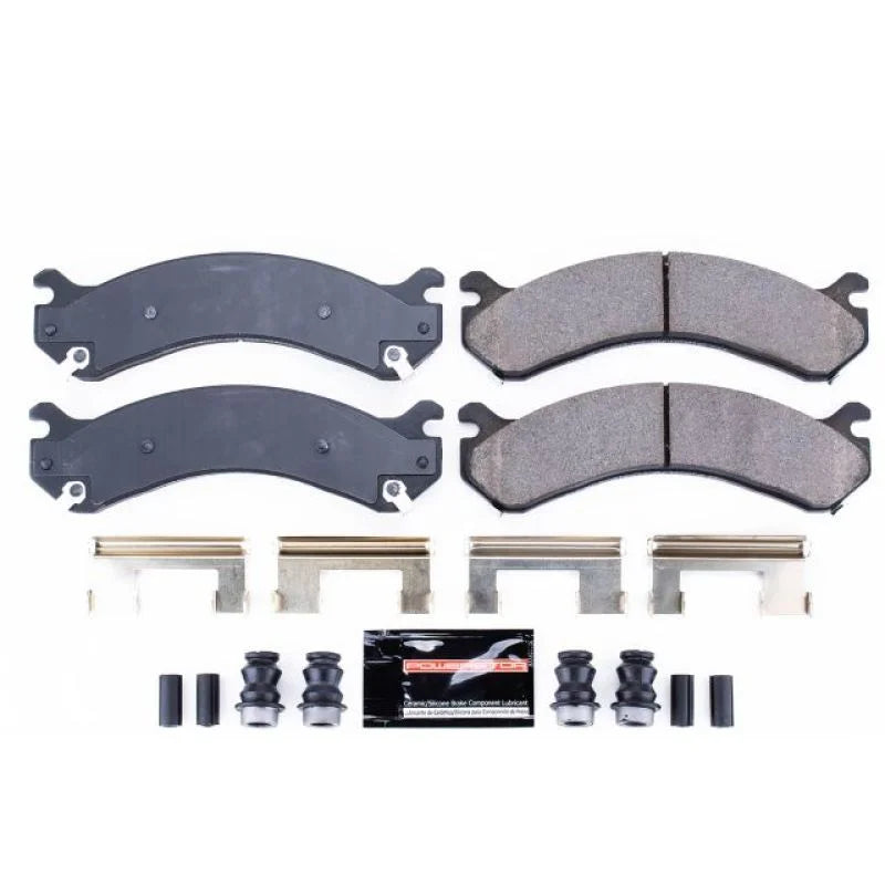 PowerStop Rear Z23 Brake Pads w/Hardware fits 2001-2010 Chevrolet Silverado 3500 / 2001-2007 GMC Sierra 3500 - Main Produc...