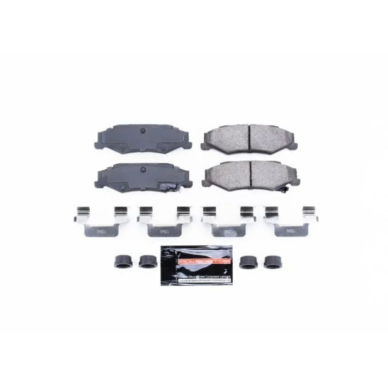 PowerStop Rear Z23 Brake Pads w/Hardware fits 2004-2008 Cadillac XLR / 2008 2009 Cadillac XLR PLATINUM / 2006-2009 Cadilla...
