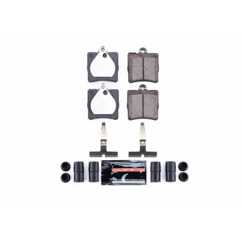 PowerStop Rear Z23 Brake Pads w/Hardware fits 2004-2008 Chrysler Crossfire / 1999 Mercedes-Benz C230 / 2001-2005 Mercedes-...