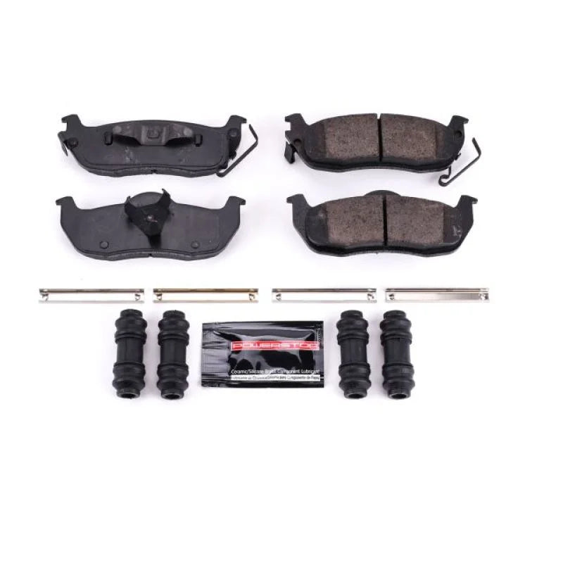 PowerStop Rear Z23 Brake Pads w/Hardware fits 2004-2010 Infiniti QX56 / 2005-2009 Nissan Armada LE / 2010-2015 Nissan Arma...