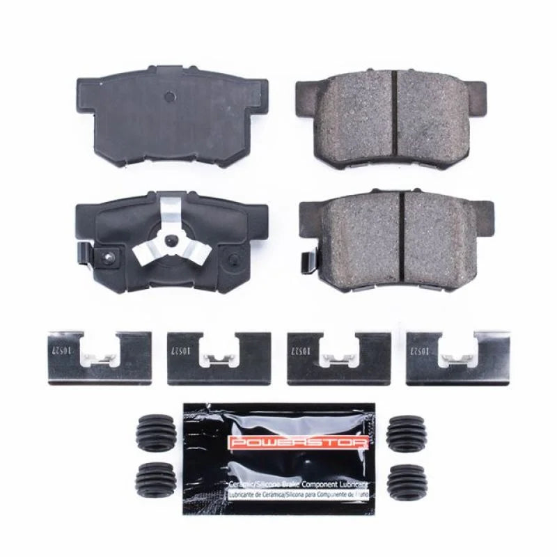 PowerStop Rear Z23 Brake Pads w/Hardware fits 2010-2018 Acura RDX / 2010-2011 Honda Accord Crosstour EX / 2005-2016 Honda ...
