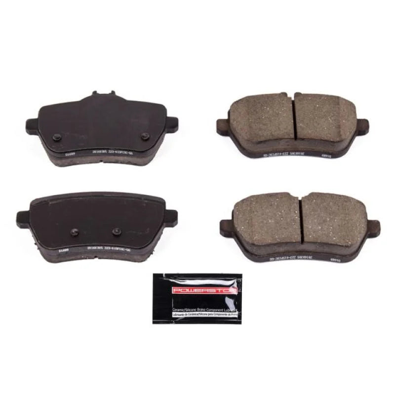 PowerStop Rear Z23 Brake Pads w/Hardware fits 2017 Maybach S550 / 2018-2020 Maybach S560 / 2018-2020 Mercedes-Benz S450 / ...