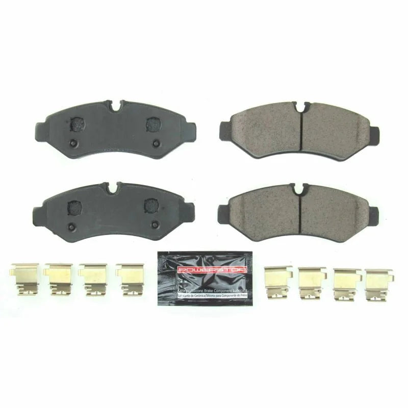 PowerStop Rear Z23 Brake Pads w/Hardware fits 2019 2020 Freightliner Sprinter 1500 / 2019-2021 Freightliner Sprinter 2500 ...