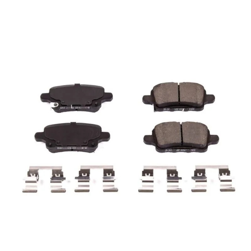 PowerStop Rear Z23 Brake Pads w/Hardware fits 2021 Buick Envision / 2019 Buick LaCrosse / 2019 2020 Buick Regal Sportback ...