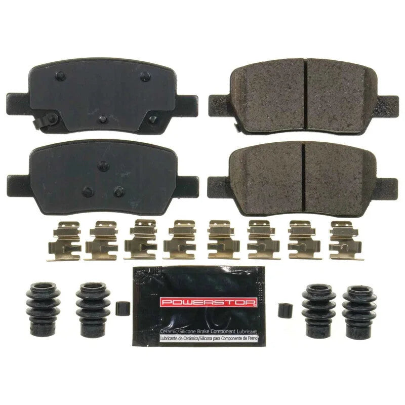 PowerStop Rear Z23 Brake Pads w/Hardware fits 2022-2025 Hyundai Santa Cruz / 2021-2025 Hyundai Santa Fe