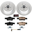 Load image into Gallery viewer, PowerStop Rear Z23 Coated Brake Kit fits 2007-2009 Mercedes-Benz ML320 / 2006-2011 Mercedes-Benz ML350 / 2010 2011 Mercede...
