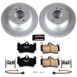Load image into Gallery viewer, PowerStop Rear Z23 Coated Brake Kit fits 2007-2015 Audi Q7 / 2009 2010 Audi Q7 TDI / 2004-2010 Porsche Cayenne / 2008-2010...