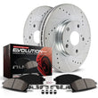 Load image into Gallery viewer, PowerStop Rear Z23 Coated Brake Kit fits 2019-2025 Volvo XC40 - Side View