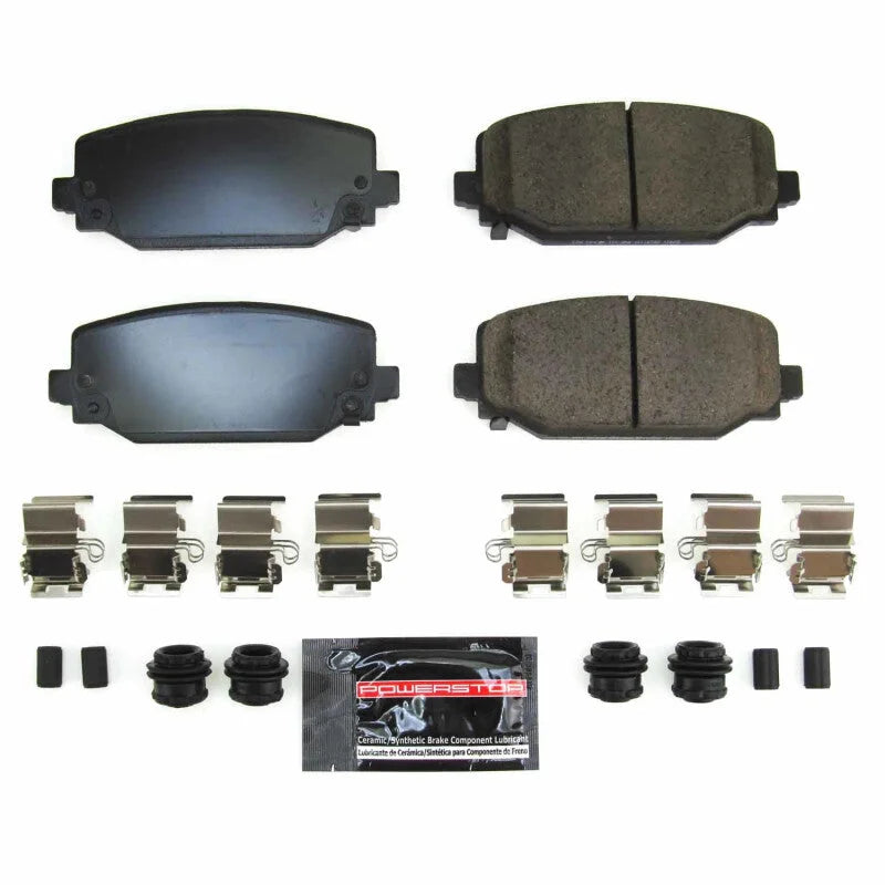 PowerStop Rear Z23 EVO SPORT Brake Pads w/Hardware fits 2021-2025 Jeep Grand Cherokee / 2021-2024 Jeep Grand Cherokee L