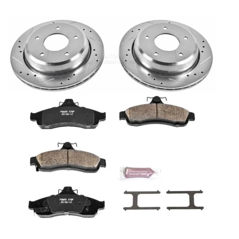 PowerStop Rear Z23 EVOLUTION SPORT Brake Kit fits 1994-1996 Chevrolet Caprice / Impala - Main Product View