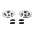 Load image into Gallery viewer, PowerStop Rear Z23 EVOLUTION SPORT Brake Kit fits 1998-2000 Volvo S70 / V70 - Main Product View