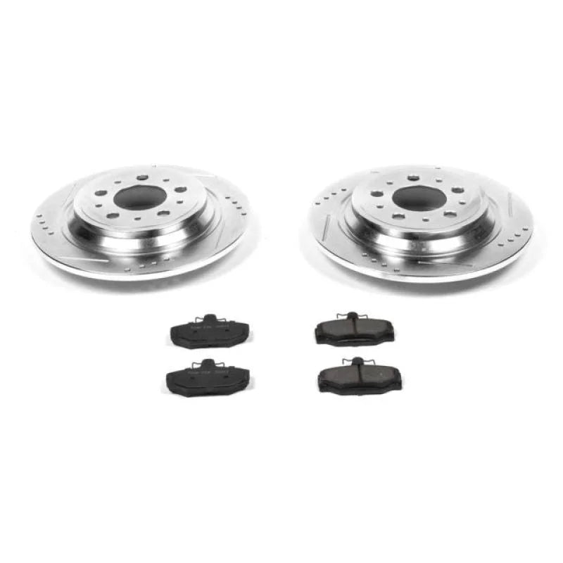 PowerStop Rear Z23 EVOLUTION SPORT Brake Kit fits 1998-2000 Volvo S70 / V70 - Main Product View