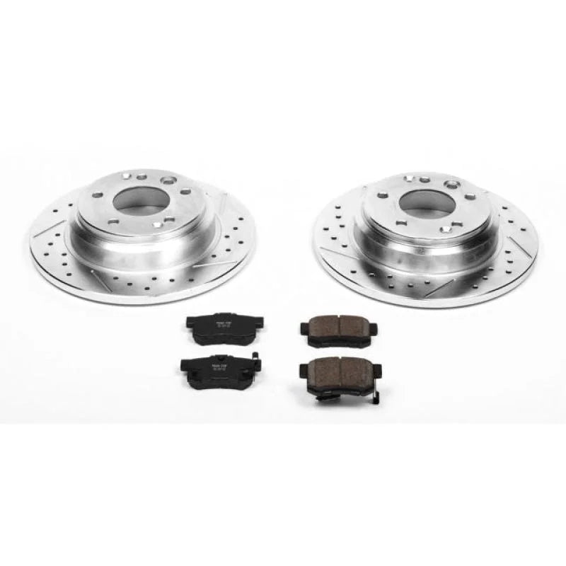 PowerStop Rear Z23 EVOLUTION SPORT Brake Kit fits 1999-2001 Acura RL / 1999-2001 Acura RL Premium - Main Product View
