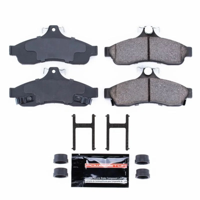 PowerStop Rear Z23 EVOLUTION SPORT Brake Pads w/Hardware fits 1994-1996 Chevrolet Caprice / Impala - Main Product View