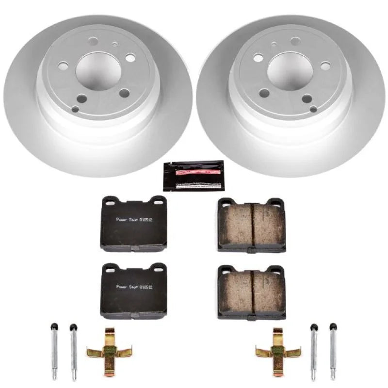 PowerStop Rear Z23 EVOLUTION SPORT Coated Brake Kit fits 1994-1997 Volvo 850 / 1998-2004 Volvo C70 / 1998-2000 Volvo S70 /...