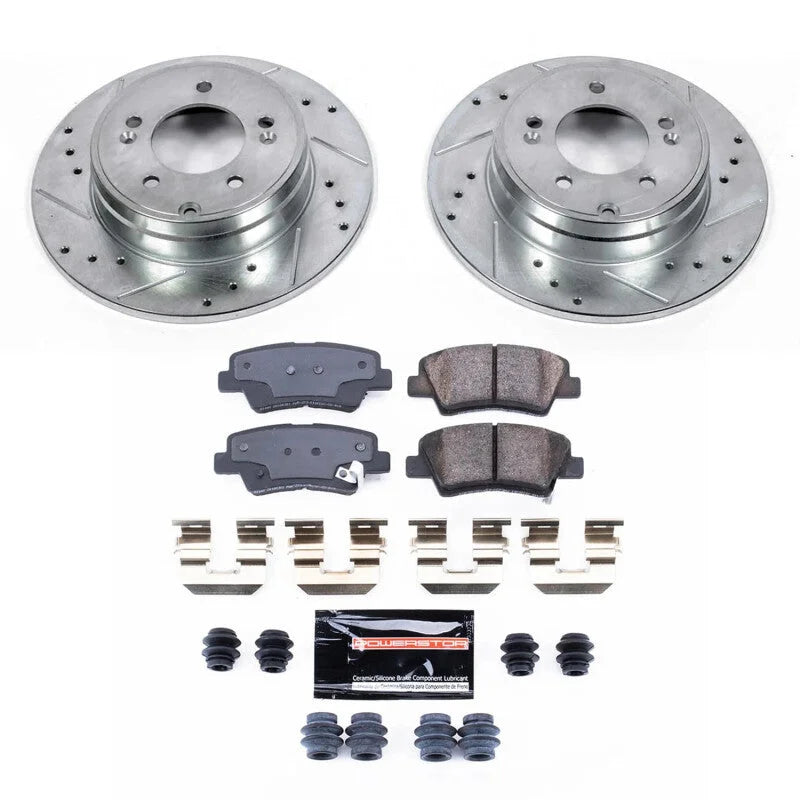 PowerStop Rear Z23 Evolution Brake Kit fits 2009-2011 Hyundai Azera / Sonata