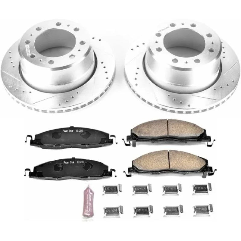 PowerStop Rear Z23 Evolution Brake Kit fits 2013-2018 Ram 3500 - Main Product View