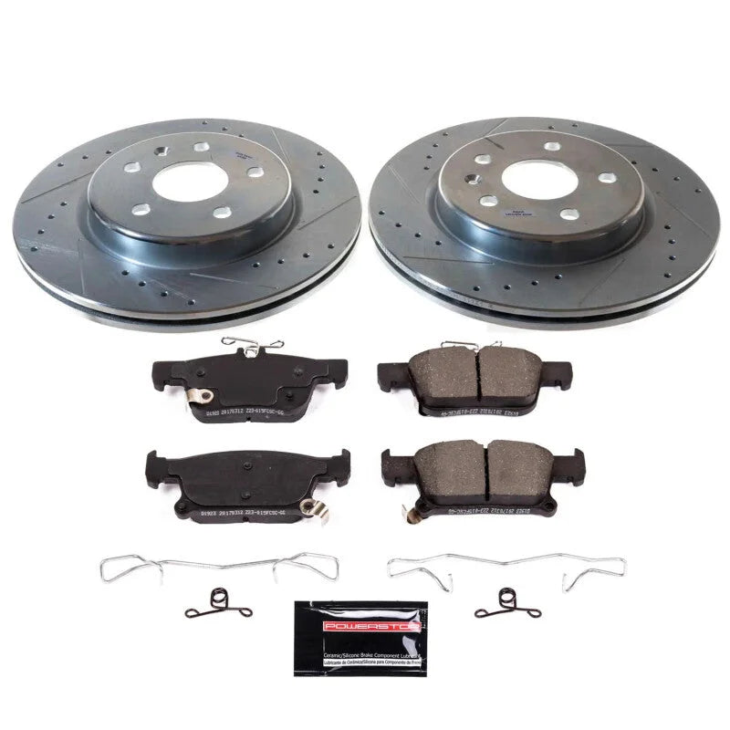 PowerStop Rear Z23 Evolution Brake Kit fits 2019-2020 Buick Envision
