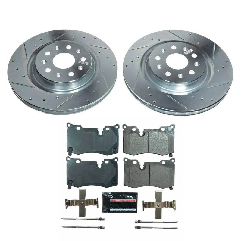 PowerStop Rear Z23 Evolution Brake Kit fits 2020-2024 Chevrolet Corvette Stingray
