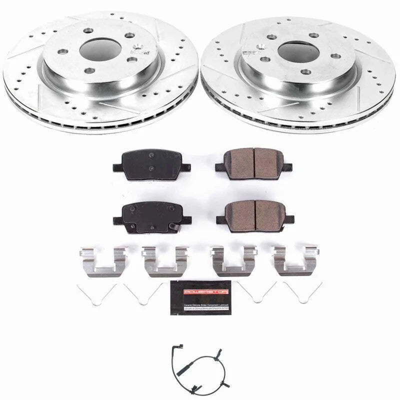 PowerStop Rear Z23 Evolution Brake Kit fits 2020 Cadillac CT6 Luxury / Cadillac CT6