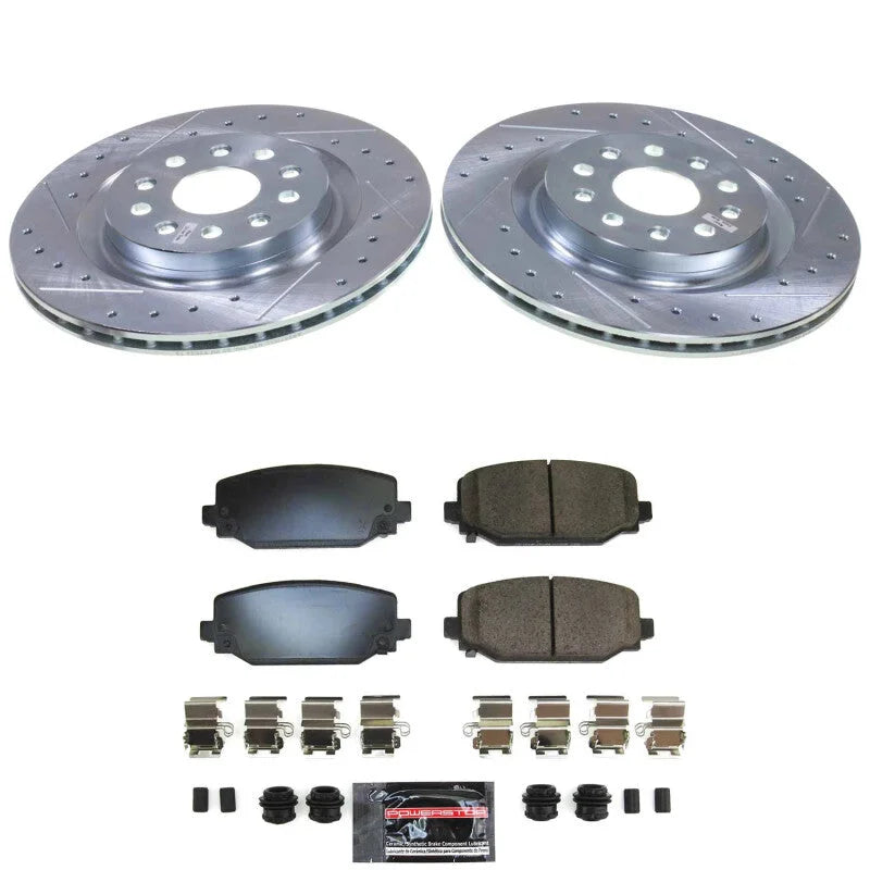 PowerStop Rear Z23 Evolution Brake Kit fits 2022-2024 Jeep Grand Cherokee / 2021-2024 Jeep Grand Cherokee L