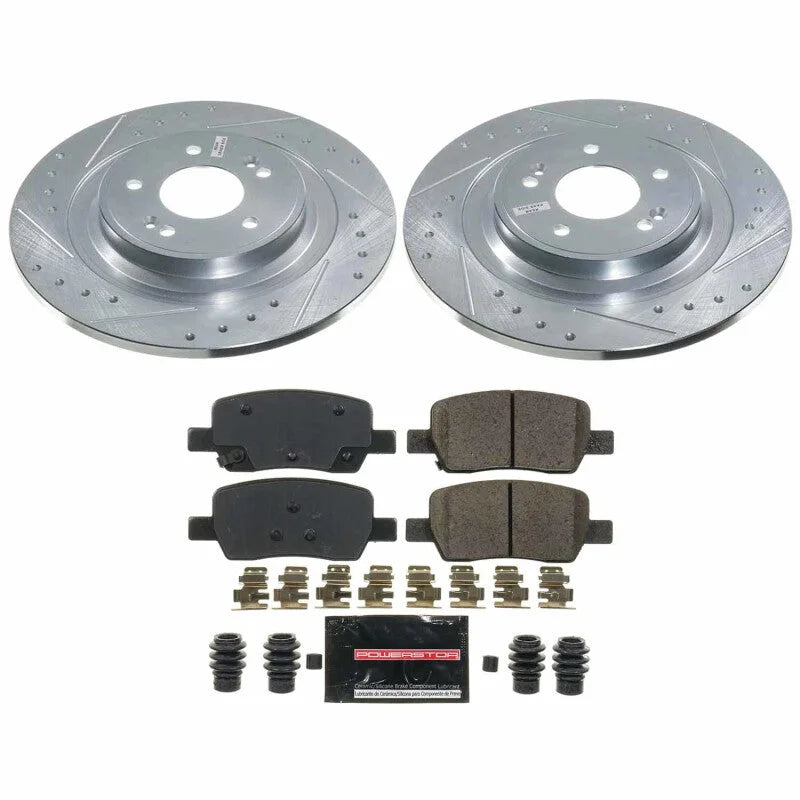 PowerStop Rear Z23 Evolution Brake Kit fits 2022-2024 Kia Carnival EX