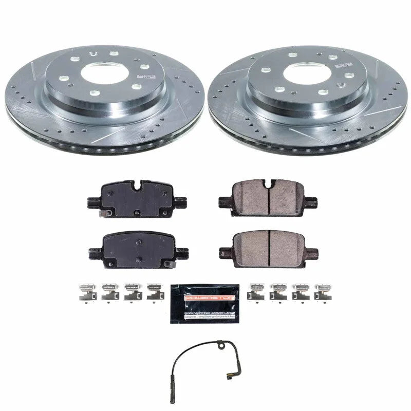 PowerStop Rear Z23 Evolution Brake Kit fits 2023-2024 Chevrolet Colorado LT / 2023-2024 GMC Canyon AT4