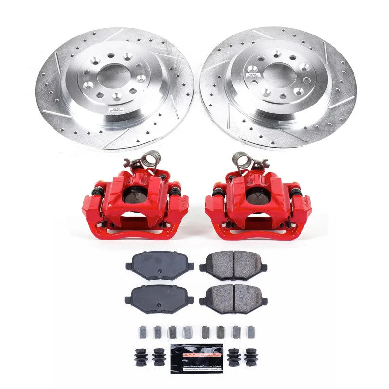 PowerStop Rear Z23 Evolution Kit w/Calipers fits 2010-2019 Lincoln Mkt
