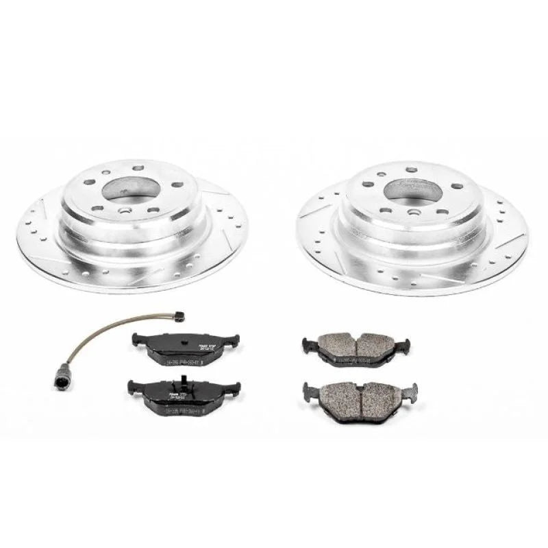 PowerStop Rear Z23 Evolution Sport Brake Kit fits 1990-1995 BMW 525I / 1993 BMW 525IT / 1994-1995 BMW 530I / 1990-1993 BMW...