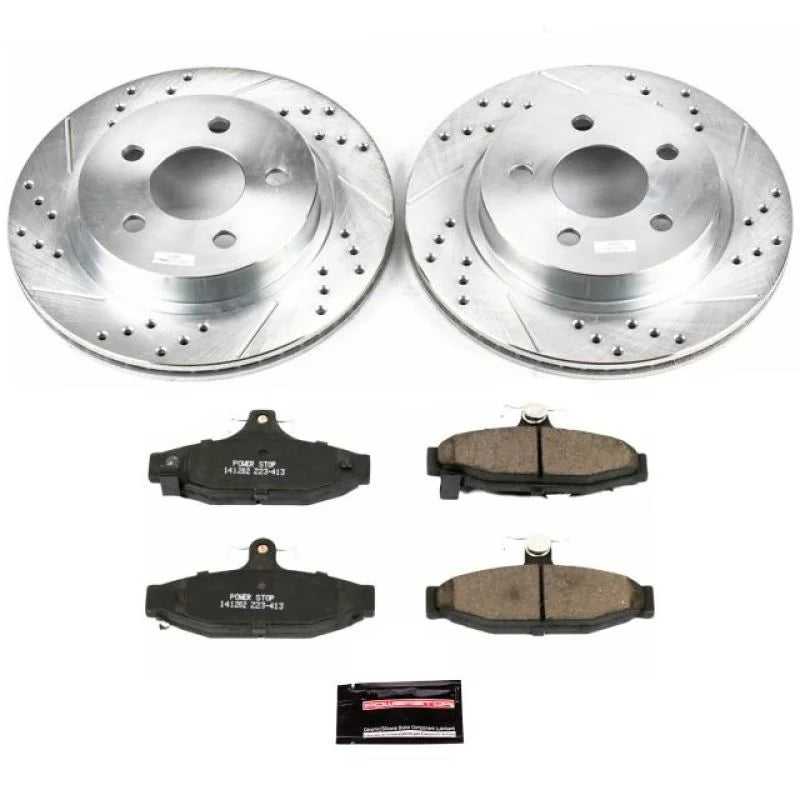 PowerStop Rear Z23 Evolution Sport Brake Kit fits 1993-1997 Chevrolet Camaro / 1993 Chevrolet Camaro Indianapolis 500 Pace...