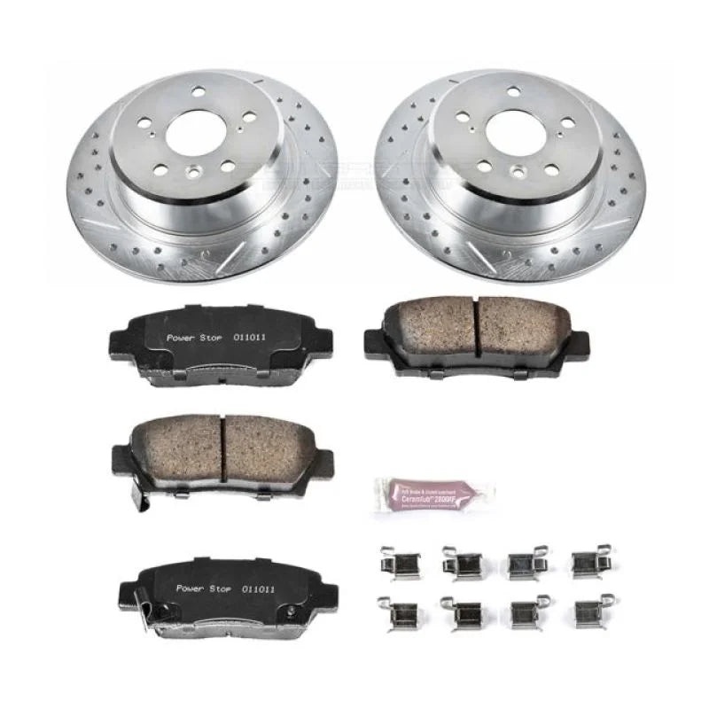 PowerStop Rear Z23 Evolution Sport Brake Kit fits 1995-1999 Toyota Avalon Xl / 1995 1997-1999 Toyota Avalon Xls - Main Pro...