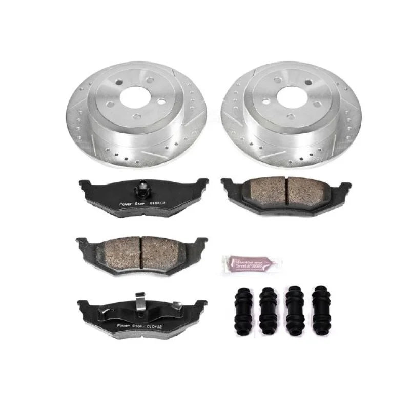 PowerStop Rear Z23 Evolution Sport Brake Kit fits 1995-2000 Chrysler Cirrus / 1996-2006 Chrysler Sebring / 2001-2007 Chrys...