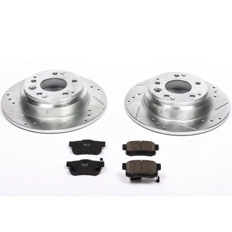 PowerStop Rear Z23 Evolution Sport Brake Kit fits 1996-1998 Acura RL / 1998 Acura RL SE / 1995-1998 Honda Odyssey EX / 199...