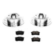 Load image into Gallery viewer, PowerStop Rear Z23 Evolution Sport Brake Kit fits 1997-2001 Audi A4 / 1998 Audi A4 Avant - Main Product View