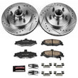 Load image into Gallery viewer, PowerStop Rear Z23 Evolution Sport Brake Kit fits 1998-2002 Chevrolet Camaro / 1998-2002 Pontiac Firebird - Main Product View