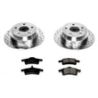 Load image into Gallery viewer, PowerStop Rear Z23 Evolution Sport Brake Kit fits 1999-2004 Jeep Grand Cherokee - Main Product View