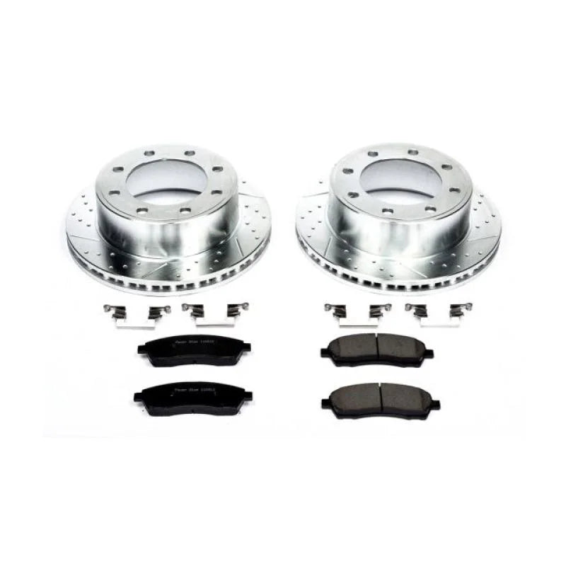 PowerStop Rear Z23 Evolution Sport Brake Kit fits 2000-2005 Ford Excursion / 1999-2004 Ford F-250 Super Duty / 1999-2004 F...